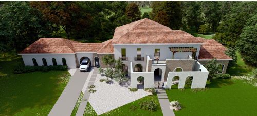 Mediterranean-style luxury estate